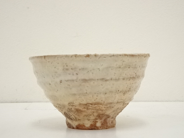 道具 ] - 道具 萩焼 中村龍和造 茶碗（銘：常盤）（大徳寺紫野書付